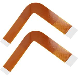 Allecto Plus - Lint Kabel voor PS2 - 2 stuks - Reparatie Deel - Flex Kabel - 7 W - Pickup Lens - Platte Lint - Toebehoren - PlayStation - Gaming - Console