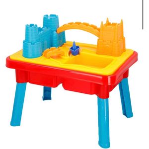 Zandtafel - Watertafel - Geschikt voor kinderen vanaf 18 maanden - 32 x 43 x 28 cm - Kinderen Plezier - Water pret - Eenvoudig te monteren
