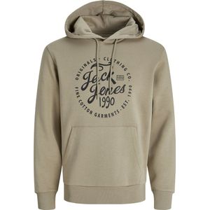 JACK&JONES - JJEADRIAN - Hoodie - Heren - Casual - Zwart