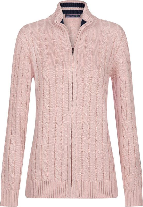 Felix Hardy Gebreid vest  pink