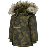 Hummel Kinder Outerwear Hmljessie Jacket Olive Night/ Ecru Olive-74
