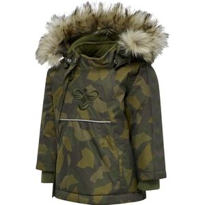 Hummel Kinder Outerwear Hmljessie Jacket Olive Night/ Ecru Olive-74