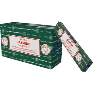 Satya Jasmine wierookstokjes - 12 doosjes van 15 gram