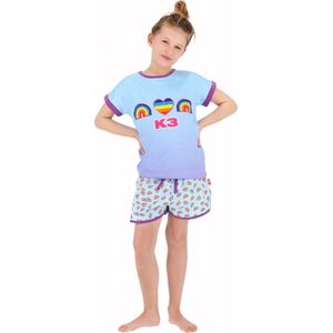 K3 Shortama Pyjama Regenboog - Maat 110/116