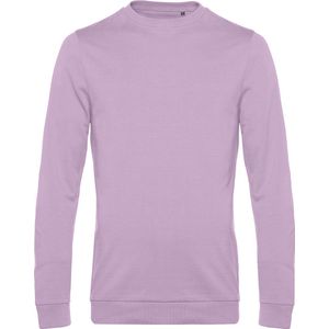 Sweater 'French Terry' B&C Collectie maat S Candy Pink/Roze