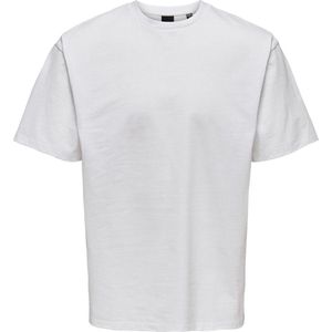 Only & Sons T-shirt Onsfred Rlx Ss Tee Noos 22022532 Bright White Mannen Maat - XS