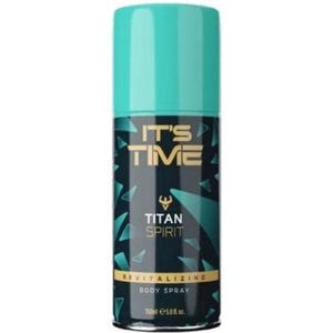 It’s Time Deospray – Titan Spirit 150 ml (12 stuks)