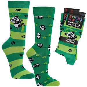 Herensokken 42-47 | grappige sokken | vrolijke sokken | happy socks printjes | 5 dieren thema's | voordeelverpakking 10 paar!
