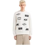 Sweater - Gebonden Stretch - Katoen-Polyester - Geborduurd Logo