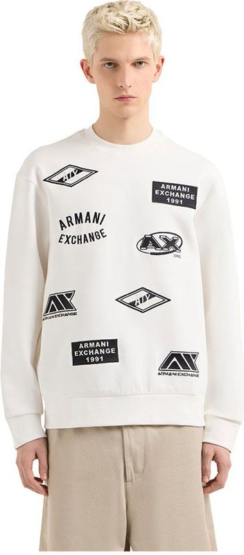 Sweater - Gebonden Stretch - Katoen-Polyester - Geborduurd Logo