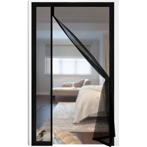 100x220cm Magnetische Hordeur - Insectenhor van Glasvezel - Vliegengordijn Zijdelingse Opening - Gordijnen voor Balkon Woonkamer - Deuren Patio
