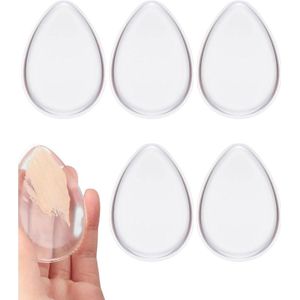 Inovra - Siliconen cosmetische sponzen - Set van 5 stuks - Ideaal voor make-up applicatie