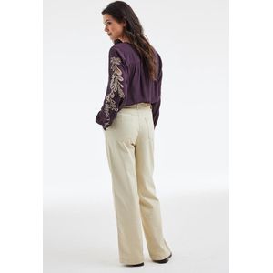 DIDI Dames Blouse Porto Chocolate brown maat 42