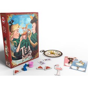 Tea For 2 - Snel deckbuilding kaartspel voor 2 spelers in de wereld van Alice in Wonderland