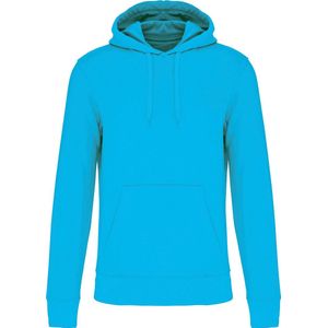 Kariban Ecologische herensweater met capuchon K4027 - Sea Turquoise - M
