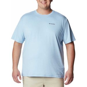 Columbia Tech Trail Graphic T-shirt Met Korte Mouwen Blauw L Man
