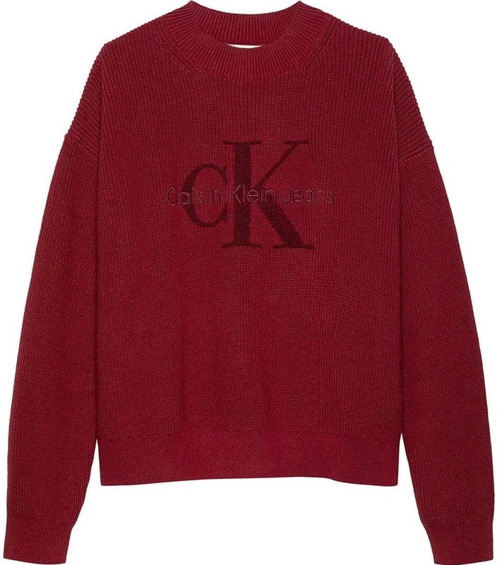 Calvin Klein Jeans Premium Logo Quilted Sweatshirt