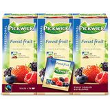 Thee pickwick fair trade forest fruit 25x1.5gr | Omdoos a 3 pak x 25 stuk | 3 stuks