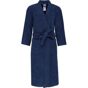 Luxe Kimono badjas merk Kariban Navy blauw - L