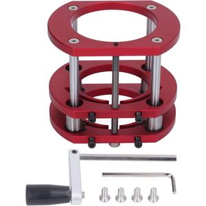 Routertafelliftsysteem - stevige klemming - aluminiumlegering - roestvrij staal - Eenvoudige installatie - Routertafelliftbasis met handgreep - kleine trimmachines .