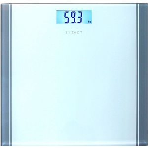 Digitale Badkamerschaal met Hoge Capaciteit - Nauwkeurige Elektronische Weegschaal met LCD-Scherm en Stap-On Technologie