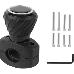 Stuurknop - Stuurwielknop - Tractor Stuurknop - Verwijderbare Auto Stuurknop - Stuurhulp Universeel 360° Draaibare Stuurwielknop voor Auto's, Vrachtwagens, Grasmaaiers, Boten, Heftrucks