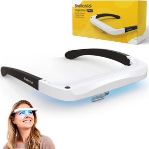 BrellaVio - Daglichtbril PRO - UV-vrije LED - Alternatief voor 12.000 Lux Daglicht Lamp