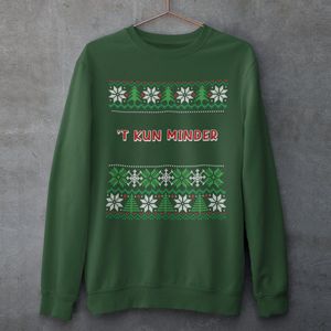 Amsterdam Kersttrui Groen Merry XXXmas - Maat 3XL - Uniseks Fit - Kerstkleding Voor Dames & Heren