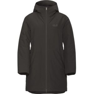 Jack Wolfskin - FROST HAVEN JKT W - Winterjack - Zwart - Met Capuchon - Waterdicht