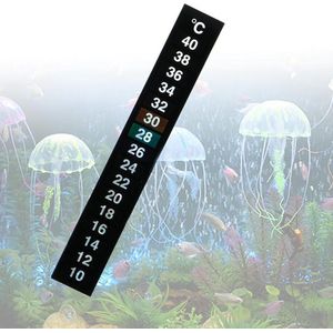 GreatGardenPosters Thermometer Strip - Aquariummeter - 13 x 1.8 cm - 2 Stuks