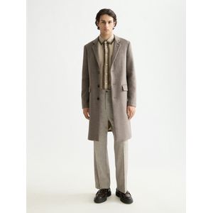 Scotch & Soda - CLASSIC - Tussenjas - Donkerbeige / Grijs / Wit