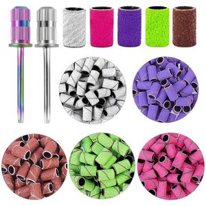 Schuurbanden voor nagelboor - Set van 10 korrel schuurbanden, manicure en pedicure accessoires