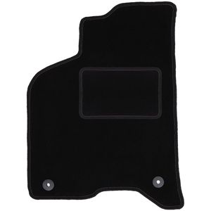Bestuurdersmat zwart voor: Seat Arosa hatchback (1997-2005)