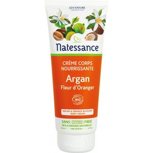 Natessance Voedende Lichaamscrème Argan Sinaasappelbloesem 200 ml