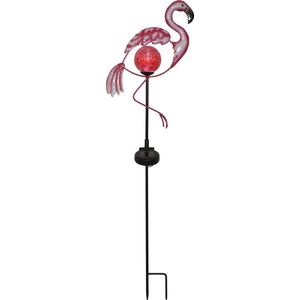 STAR TRADING Flamingo met LED-verlichting