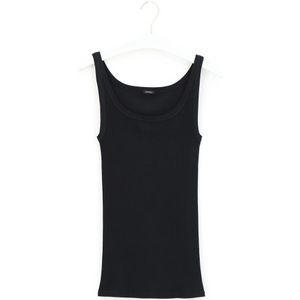 Oroblu Perfect Line Rib - Tank Top - Kleur Zwart - Maat XL