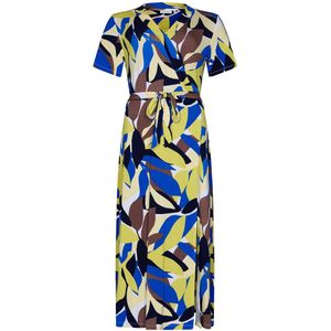 Pastunette Jurk Beach Leaves - Viscose - Lang - Maat 38