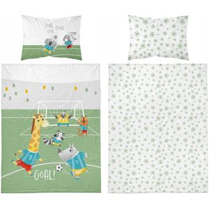 Bamboe Kindéngo Set 120x90cm - Turquoise Team