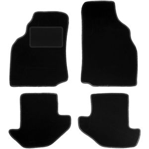 Zwarte veloursmatten voor: Ford Puma coupé (1997-2001)