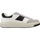 Armani Exchange - New City - Sneakers - Wit - Plat - Veters - Casual