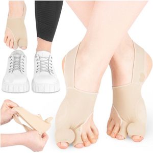 Hallux valgus teen corrector maat L - tenenspreider - teencorrector - nachtspalk - teenbeschermer - teeinspreider