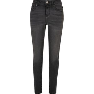 Nieuw - Modern - Casual - Urban - Kwaliteit - Vrouwelijk - Ladies Mid Waist Skinny Jeans zwart