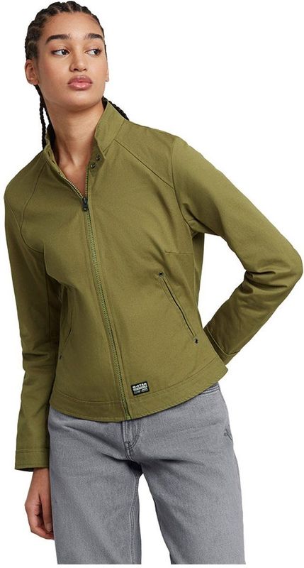 G-star - Biker Jas - Groen - Slim Fit