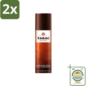 Tabac Original - Deodorant Spray - Anti-transpirant - 200 ml - Voordeelverpakking - 2 stuks - Deodorant spray - Anti-transpirant