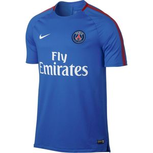 Nike Paris Saint-Germain Breathe Squad Sportshirt performance - Maat XL - Mannen - blauw/wit/rood