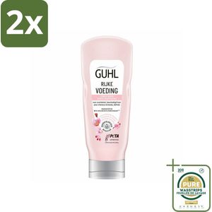 Guhl - Conditioner - Rijke Voeding - 200 ml - Voordeelverpakking - 2 stuks - Beschadigd haar - Haar herstel