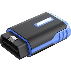 OBD2-Scanner - Diagnosecomputer - Slimme Diagnosetool - Foutverwijdering - Bluetooth - Codelezer - Met kabel - Volledige systeemdiagnose - 15 Reset - Actieve Test - Zwart