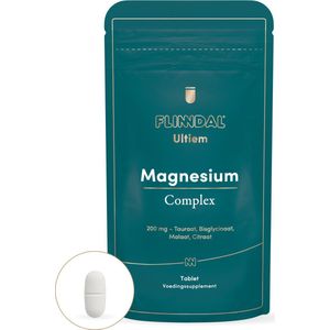 Flinndal - Ultiem Magnesium Complex - Magnesium supplement - 200 mg per tablet - 30 tabletten