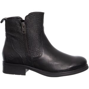 Bugatti - ZLN 0839 - Enkellaarsjes - Zwart - Natuurlijke Leer