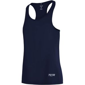 TCA Sportvest voor dames, licht mouwloos vest voor hardlopen, training en fitness, marineblazer, XS